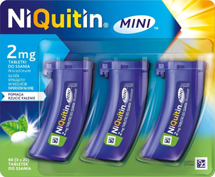 Niquitin Mini 2 mg 60 tabletek do ssania