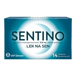 SENTINO 12,5MG, lek na sen, 14TABLETEK