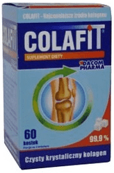COLAFIT ,KOLAGEN W KOSTKACH 99,9% 60SZTUK