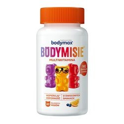Bodymax Bodymisie żelki, smak owocowy, 60 sztuk