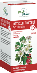 Intractum Crataegi, głóg,100 ml (PHYTOPHARM)