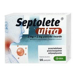 SEPTOLETE ULTRA 16PASTYLEK DO SSANIA
