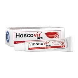 Hascovir Pro, krem na opryszczkę, 5 g
