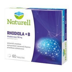 Naturell Rhodiola + B 60 tabletek