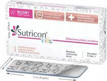 Sutricon Kids, silikonowe plastry na blizny, 5 sztuk